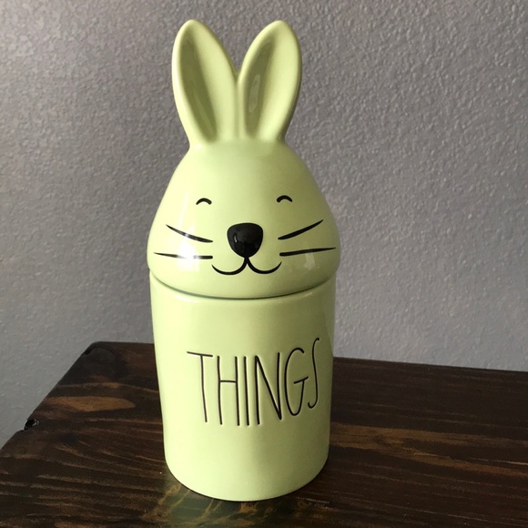 Rae Dunn Accessories Nwt Rae Dunn Bunny Canister Wlid Poshmark